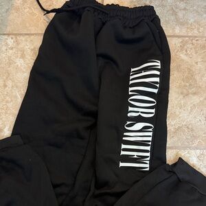 Kids Black Joggers